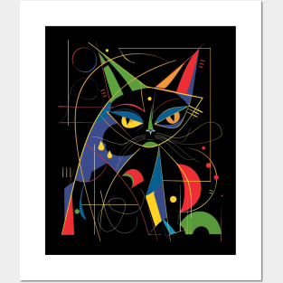 Mid-Century Modern CAT Boxes Posters and Art